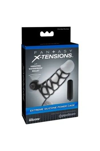 Fantasy X-tensions: Estensore Penieno con Vibrazione per Esperienze Sensuali Intense