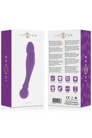 Intense Toys - Giocattolo Intimo in Silicone per Massaggio Vaginale e Anale