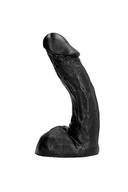 All Black Dildo PVC - Hypoallergenic Sex Toy for Intense Pleasure