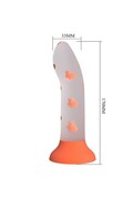 Dildo luminoso con ventosa e silicone premium
