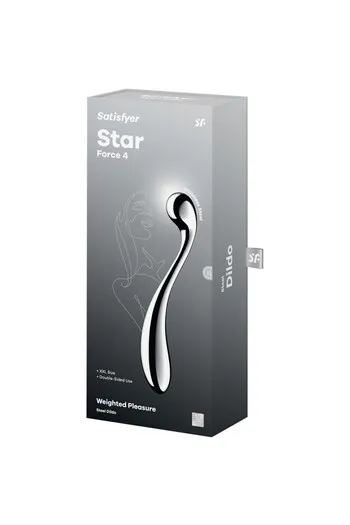 Star Force 4: Discover the Pleasure Universe with Spherical Stainless Steel Dildo