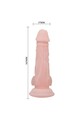 Dildo Realistico TPR - Sensazione Naturale e Ventosa Forte | Soddisfazione Garantita
