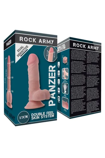 Dual Density Panzer: Dildo Realistico con Doppia Densità per Esperienze Intense