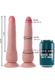 Dual Density Crusader: Realistic Double Density Dildo for Intense Pleasure
