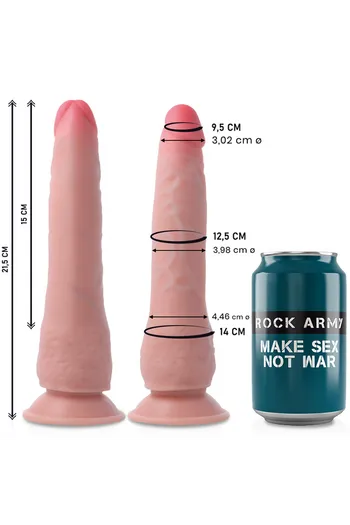 Dual Density Crusader: Dildo Realistico a Doppia Densità per Esperienze Intense