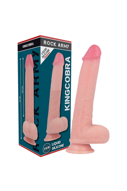 Liquid Silicone Kingcobra: Realistic Silicone Dildo for Intense Pleasure