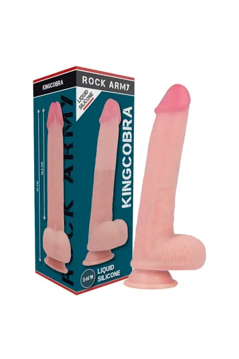 Liquid Silicone Kingcobra: Dildo Realistico in Silicone Liquido per Esperienze Intense