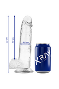 Pene!X Ray Clear - Premium Transparent Realistic Dildo | XRAY