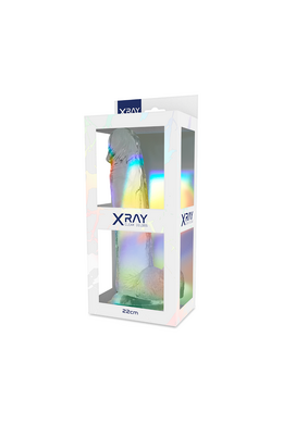 Pene!X Ray Clear - Dildo Realistico Trasparente di Alta Qualità | XRAY