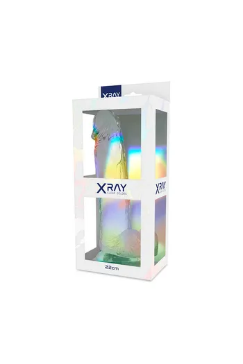 Pene!X Ray Clear - Premium Transparent Realistic Dildo | XRAY