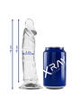Pene X Ray Clear - Dildo Realistico Trasparente di Alta Qualità