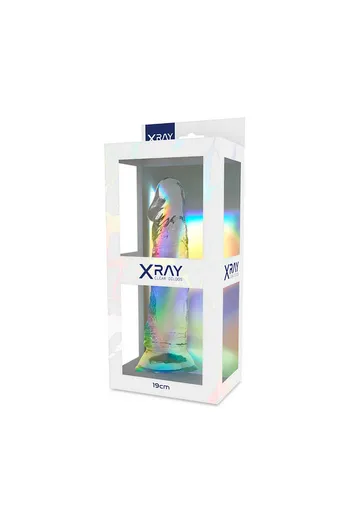 Pene X Ray Clear - Dildo Realistico Trasparente di Alta Qualità
