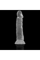 Pene X Ray Clear - Dildo Realistico Trasparente di Alta Qualità