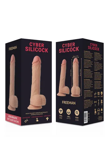 Dildo Realistico Cybersilicock - Design Naturale in Silicona Medica Liquida