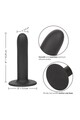 Boundless 15.25 cm - Premium Silicone Dildo with Suction Cup | Sensational Internal Stimulation