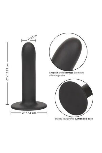 Boundless 15.25 cm - Premium Silicone Dildo with Suction Cup | Sensational Internal Stimulation