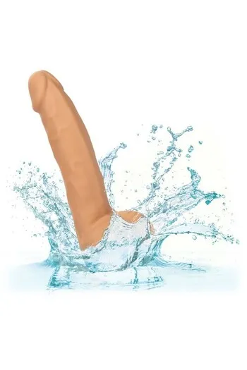 Calexotics Silicone Studs 8: 8-Inch Realistic Silicone Dildo with Suction Cup Base