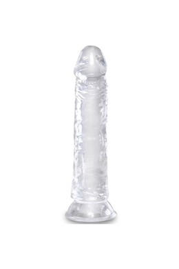 King Cock Clear: Translucent Realistic Dildo for Ultimate Sensory Experience