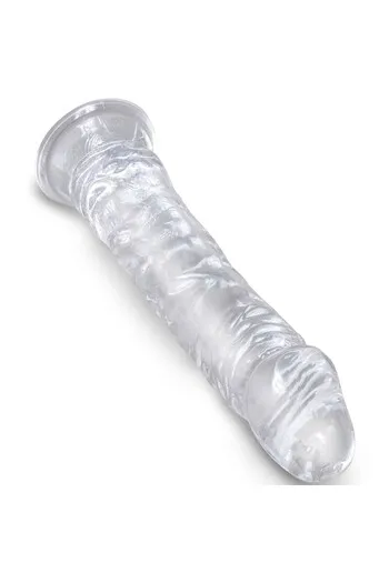 King Cock Clear: Translucent Realistic Dildo for Ultimate Sensory Experience