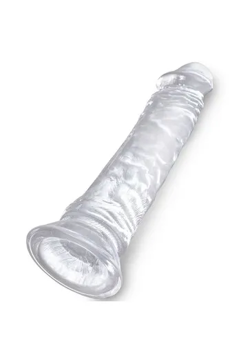 King Cock Clear: Translucent Realistic Dildo for Ultimate Sensory Experience