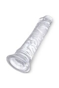 King Cock Clear: Il Dildo Traslucido Realistico per Esperienze Sensoriali Uniche