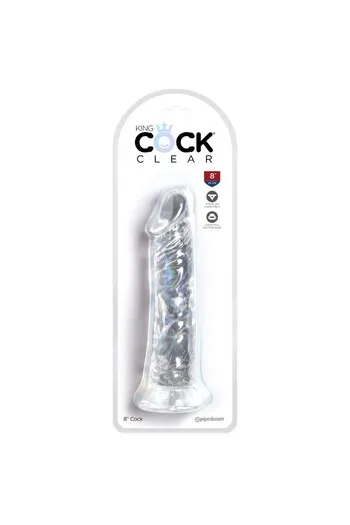 King Cock Clear: Il Dildo Traslucido Realistico per Esperienze Sensoriali Uniche