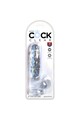 King Cock Clear - Dildo Trasparente Realistico | Pipedream