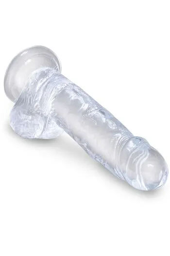 Dildo Trasparente Realistico per Esperienze Sensoriali