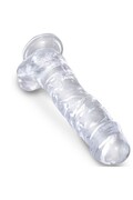 King Cock Clear: Il Dildo Traslucido Realistico per Esperienze Sensoriali Uniche
