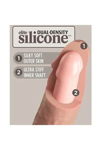 King Cock Elite - Dildo in Silicone a Doppia Densità | Pipedream Products