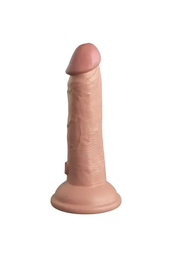 King Cock Elite - Dildo in Silicone a Doppia Densità con Vibrazioni Potenti