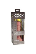 King Cock Elite - Dildo in Silicone a Doppia Densità con Vibrazioni Potenti
