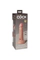 King Cock Elite - Dual Density Silicone Dildo with Powerful Vibrations