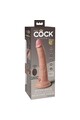 King Cock Elite Dildo a Doppia Densità con Vibrazione - Realismo e Potenza