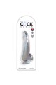 King Cock Clear: The Realistic Translucent Dildo for Ultimate Sensory Pleasure