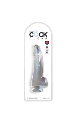 King Cock Clear: The Realistic Translucent Dildo for Ultimate Sensory Pleasure