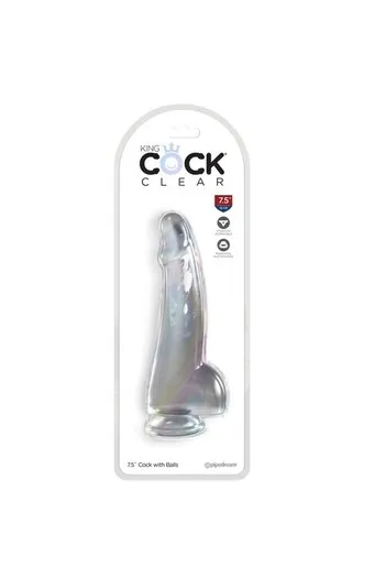 King Cock Clear: The Realistic Translucent Dildo for Ultimate Sensory Pleasure