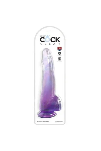 King Cock Clear: The Translucent Realistic Dildo for Extraordinary Pleasure
