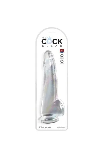 King Cock Clear: Il Dildo Traslucido Realistico per Esperienze Sensoriali Uniche