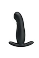 Smooth Black Prostate Massager - Intense and Comfortable Stimulation