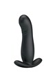 Massaggiatore Prostatico Nero Liscio - Stimolazione Intensa e Confortevole