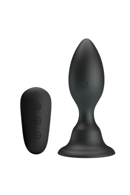 Mr Play Vibrating Anal Plug with Remote - 12 Vibration Modes | Pretty Love