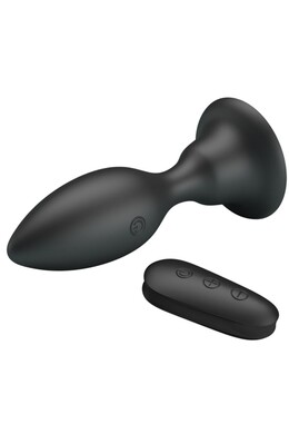 Mr Play Vibrating Anal Plug with Remote - 12 Vibration Modes | Pretty Love