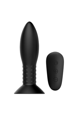 Rotating and Vibrating Anal Plug with Remote Control | Pretty Love