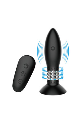 Plug Anale Rotante e Vibrante con Telecomando | Pretty Love