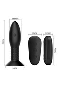 Plug Anale Rotante e Vibrante con Telecomando | Pretty Love