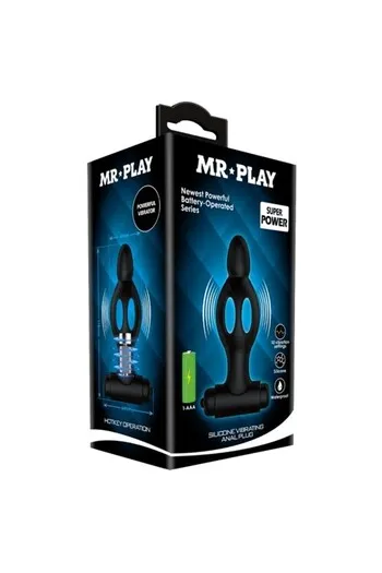 Mr Play Vibrating Anal Plug - Premium Toy for Intense Pleasure