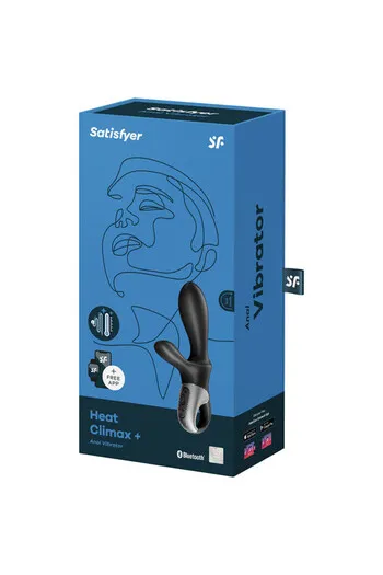 Satisfyer Heat Climax+ | Vibro Stimolatore con Funzione Calore e App