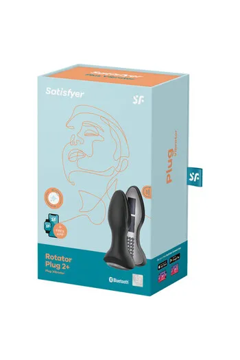 Satisfyer Rotator Plug 2+ Connect App: Vibrazione e Rotazione Anal Intense