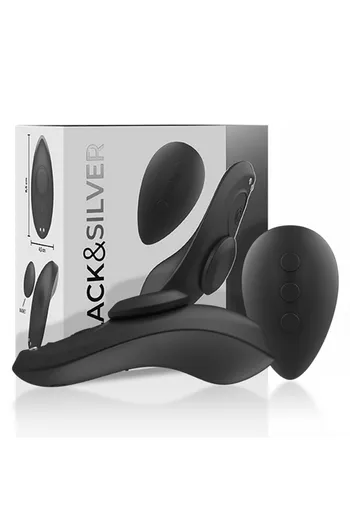 Discrete panty vibrator with magnet and remote control